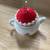 Unique Teapot Pin Cushion with Floral Design 2 thumbnail