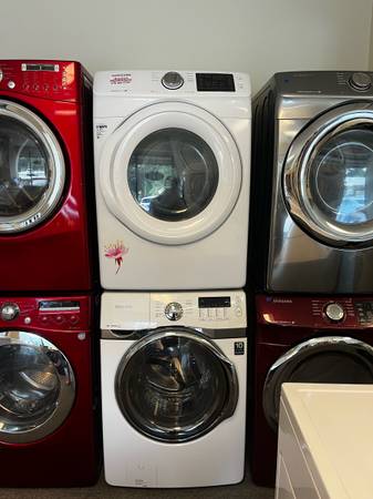 Samsung White Washer and Dryer set - $598 (Buford)63469932169729122