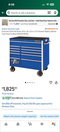 41” extreme tool box 1