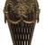 Antique Brass Peacock Fan Fireplace Screen. 2 thumbnail
