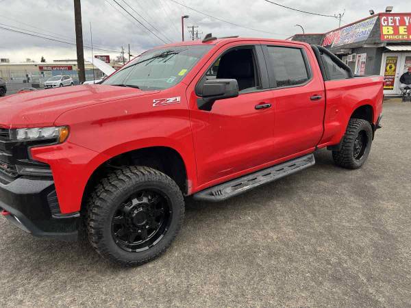 2019 Chevy Chevrolet Silverado 1500 LT Trail Boss pickup Red Hot - $31,463 (CALL 509-795-0861 FOR AVAILABILITY)63436933471617124