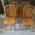 Oak Dining Chairs (4) 1 thumbnail