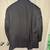 Men's Trump Navy White Pinstripe Suit 44R 37.5X30 4 thumbnail