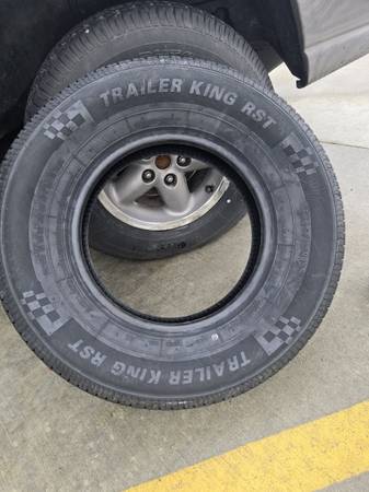 Trailer King 225R75/17 Size Tires (3 Tires) 1