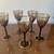 Beautiful Vintage MCM 6pc Gold Trimmed Decanter Set 2 thumbnail