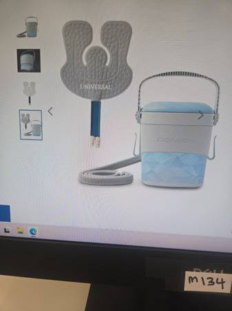 Knee/ shoulder replacement ice machine with pads 1