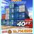20 40 ft Cargo Container Storage Reefer Shipping Shed Sheds Containers 13 thumbnail