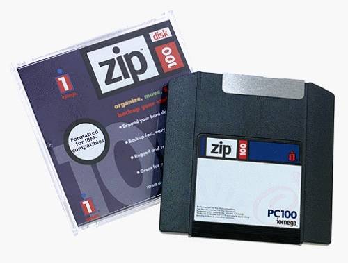 Iomega zip media 1