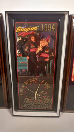 SNAP ON RACING CLOCK 1
