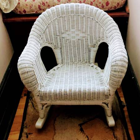 Wicker Rocking Chair: Child-Size 1
