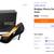 Size 9.5 Badgley Mischka Swarovski Crystal Accented Black Pumps/Shoes 8 thumbnail