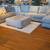 sectional Sofa with ottoman and pillows 4 thumbnail