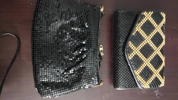 mesh over the shoulder evening bags 1