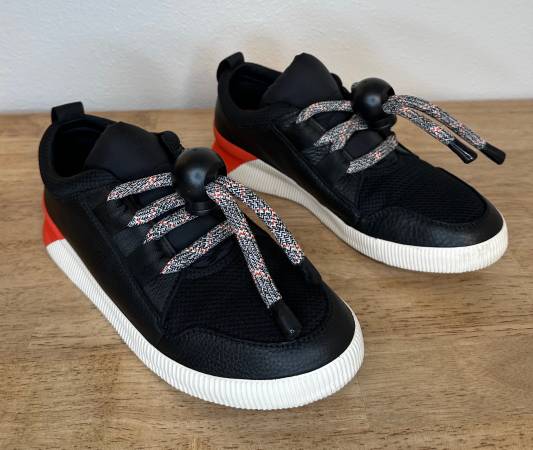 Womens Sorel Out N About Leather Street Sneakers Sz9.5 1