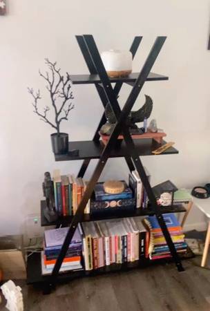 4 tiered bookshelf 1