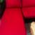 Red Structube sectional cushions only. 2 thumbnail