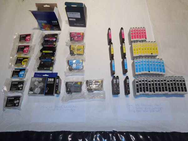 Printer Ink Cartridges for Epson Printer - $30 (Bothell)63470796980993120