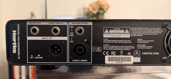Hartke TX600 600w Bass Amp - musical instruments - by owner - sale