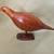 Vintage Mid Century Modern Solid Wood Carved Shore Bird (Bottom Wood S 1 thumbnail