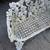 Vintage Victorian Style Cast Iron Grapevine Settee 3 thumbnail