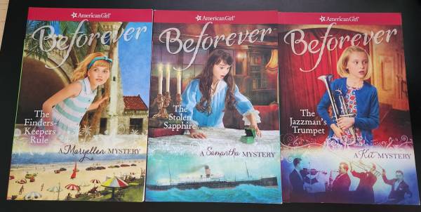 Lot of 3 American Girl BeForever Books - Samantha, Maryellen