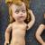 set (3) antique composition girl DOLLS sleep eyes 1920s 3 thumbnail