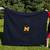 Beautiful Vintage University of Michigan Wool Stadium Blanket 1 thumbnail