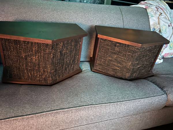 Original Bose 901 series 2 vintage stereo speakers 1