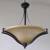 Elegant Rustic Iron Pendant with Antique Ivory Chandeliers 2 thumbnail