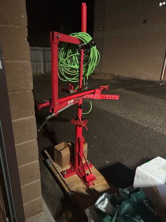 Tire changer and balancer 1