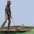 1989 golfer Signed & Limited ed sculpture by Mark Hopkins, “Sandtrap” 2 thumbnail