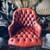 Vintage Ralph Lauren Cognac Leather tufted lounge library club chairs! 7 thumbnail