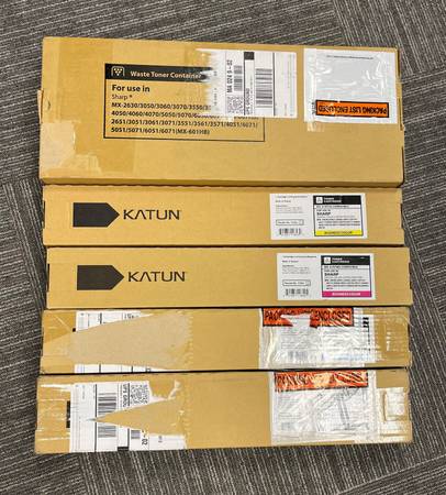 Toner Cartridges (5) for Sharp MX-3050V 1