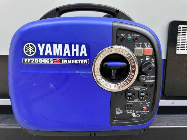 Yamaha EF2000is V2 portable generator/inverter 1
