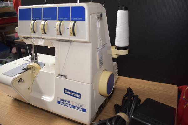 White Serger Model 734D-228W-1 1