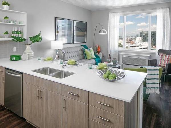$1,600 / 1br - 648ft2 - Stainless appliances, Contemporary design scheme, Quartz countertops (SW Portland / PSU / Portland State University)63831327499011123
