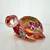 Lenox Exclusive FENTON TURTLE Pink Iridescent w/ Violets  MINT 2 thumbnail