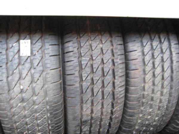 #5975 4-tires michelin LTX A/S E rated 1