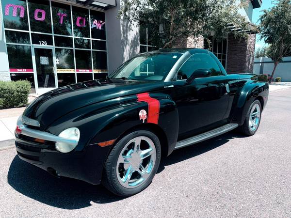 2005 Chevy Chevrolet SSR LS Super Sport Roadster Convertible Low Miles - $26,995 (8743 E Pecos RD #126)63612867883139122