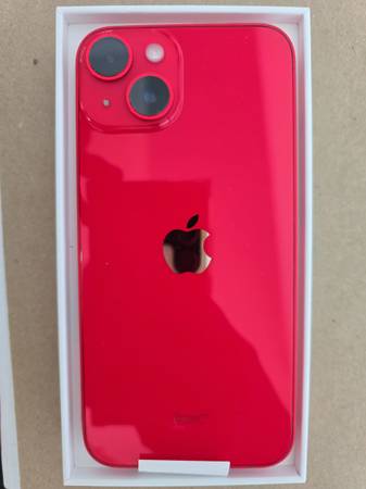 BRAND NEW IN BOX RED Apple IPhone 14 128 gb - cell phones