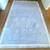 Pottery Barn Kids, PBK, Chenille Area Rug, Powder Blue w White Border 3 thumbnail