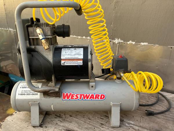 westward air compressor 3 gallon 1