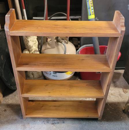 Small Wood Display Shelf 1