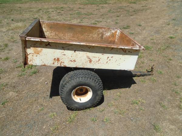 METAL DUMP CART 1