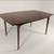 Mid Century Modern Walnut Dining Table, Perspecta Collection by Kent C 1 thumbnail