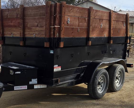 5×10 dump trailer 1
