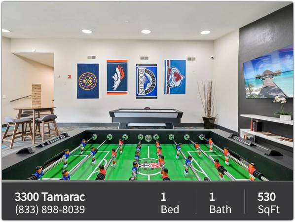 $1,107 / 1br - 530ft2 - Don't let this one get away! 1 BR, 1 BA. Prime Denver location (Denver)63962796760450121