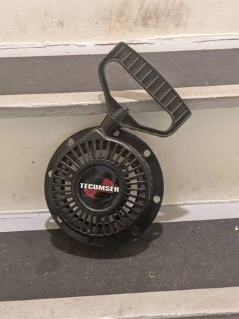 snow blower Tecumseh pull start recoil assembly 1