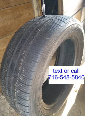 1 tire 215/55R16 1