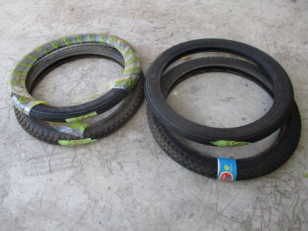 250 x 18 and 250 x 19 Brand new tires 1